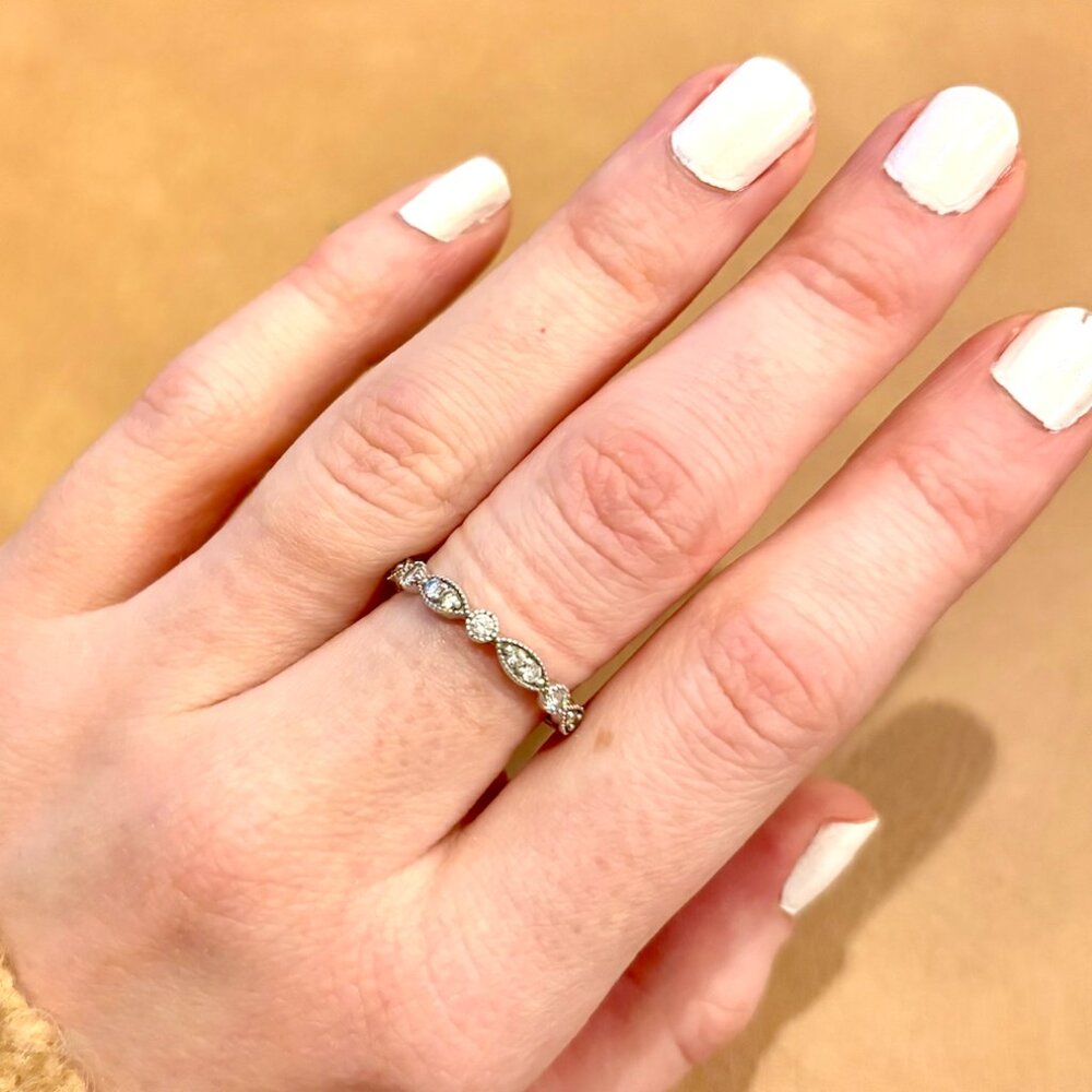 1/4 Carat (SI2, H-I) Lab Grown Diamond Women Wedding Band